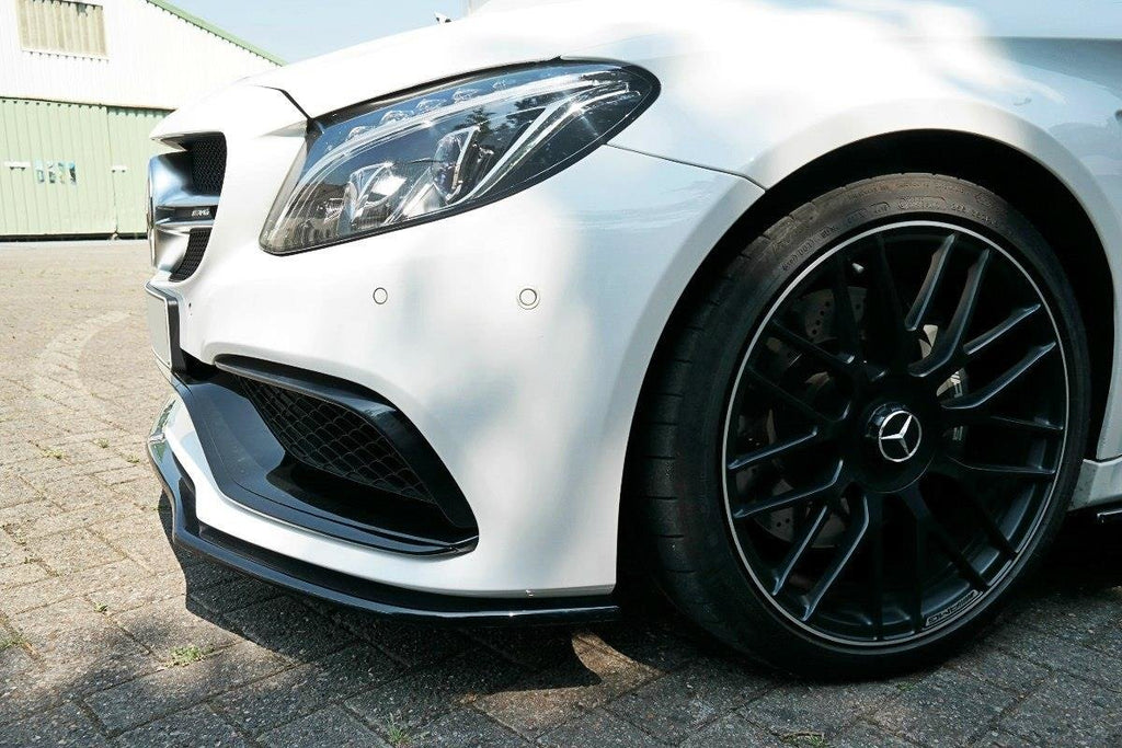 MAXTON DESIGN FRONT SPLITTER V.1 MERCEDES C-CLASS C205 63AMG COUPE