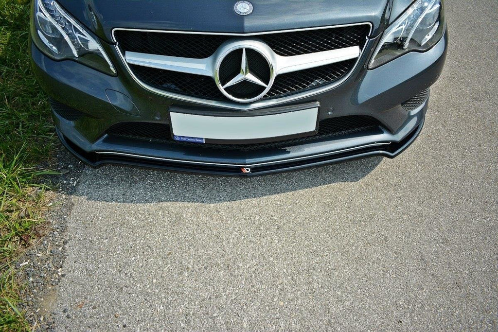 MAXTON DESIGN FRONT SPLITTER V.1 MERCEDES E W212 (C207/A207)