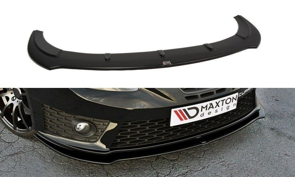 MAXTON DESIGN FRONT SPLITTER V.1 SEAT LEON MK2 CUPRA FR (FACELIFT)