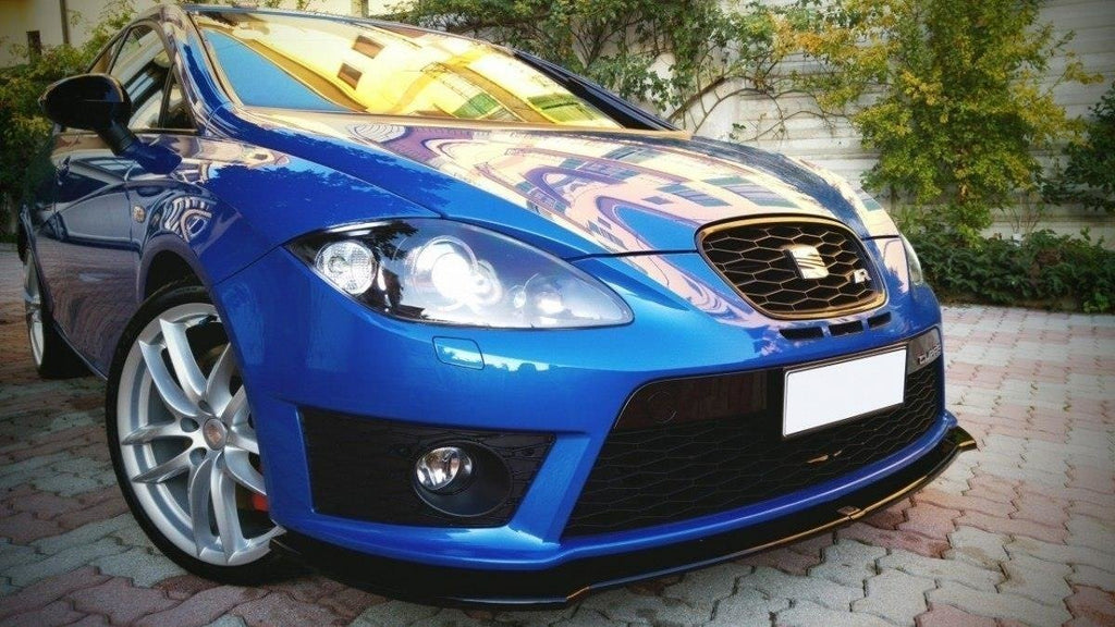 MAXTON DESIGN FRONT SPLITTER V.1 SEAT LEON MK2 CUPRA FR (FACELIFT)