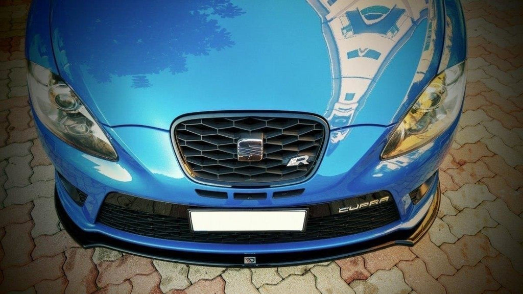 MAXTON DESIGN FRONT SPLITTER V.1 SEAT LEON MK2 CUPRA FR (FACELIFT)