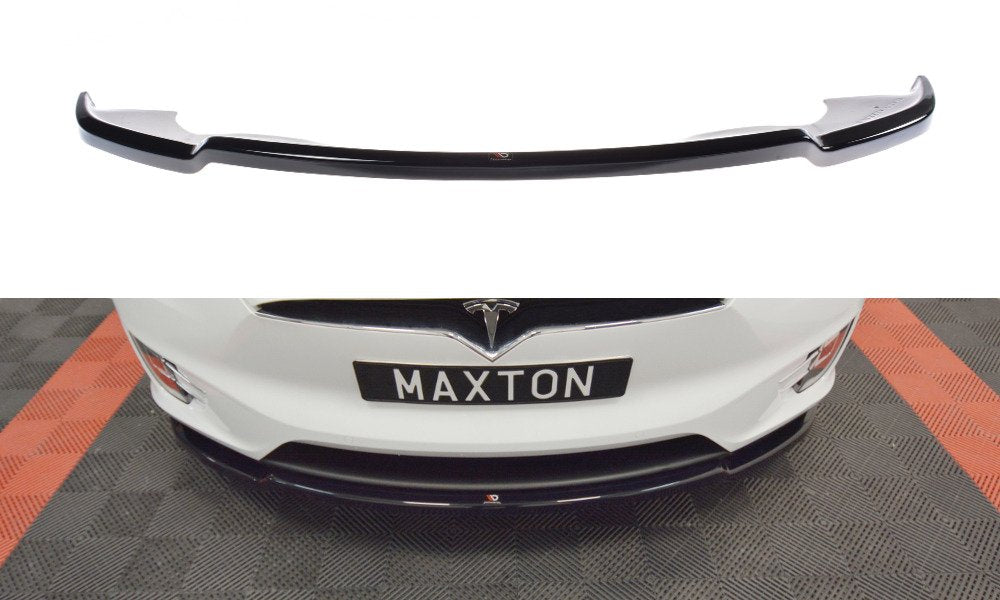 MAXTON DESIGN FRONT SPLITTER V.1 TESLA MODEL X