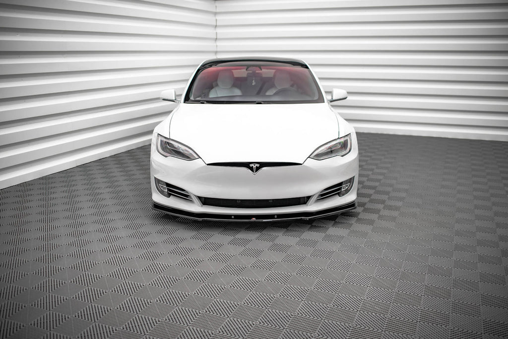 MAXTON DESIGN FRONT SPLITTER V.1 TESLA MODEL S FACELIFT