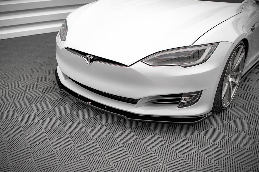 MAXTON DESIGN FRONT SPLITTER V.1 TESLA MODEL S FACELIFT