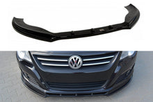 Load image into Gallery viewer, MAXTON DESIGN FRONT SPLITTER V.1 VW PASSAT CC PREFACE MODEL, STANDARD BUMPER