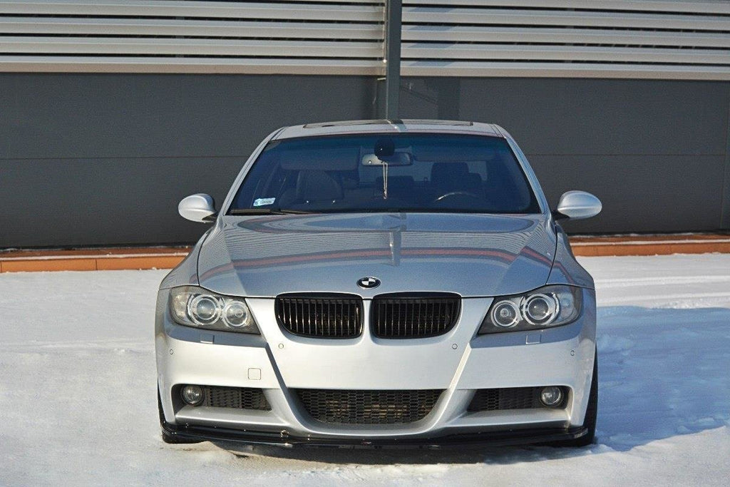 MAXTON DESIGN FRONT SPLITTER V.1 FOR BMW 3 E90 MPACK