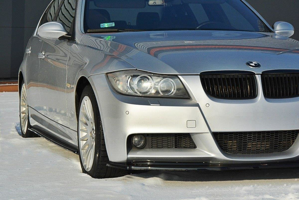 MAXTON DESIGN FRONT SPLITTER V.1 FOR BMW 3 E90 MPACK