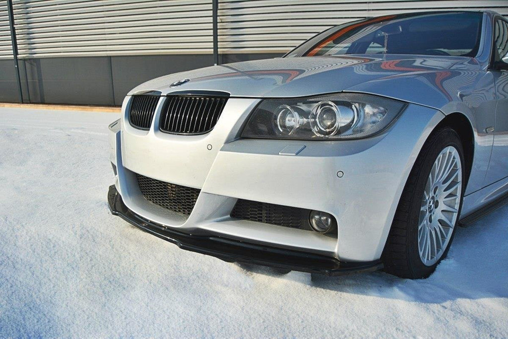 MAXTON DESIGN FRONT SPLITTER V.1 FOR BMW 3 E90 MPACK