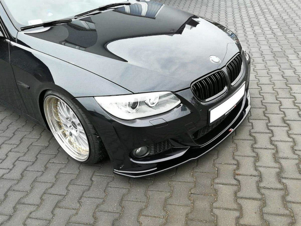 MAXTON DESIGN FRONT SPLITTER V.1 FOR BMW 3 E92 M-PACK FACELIFT