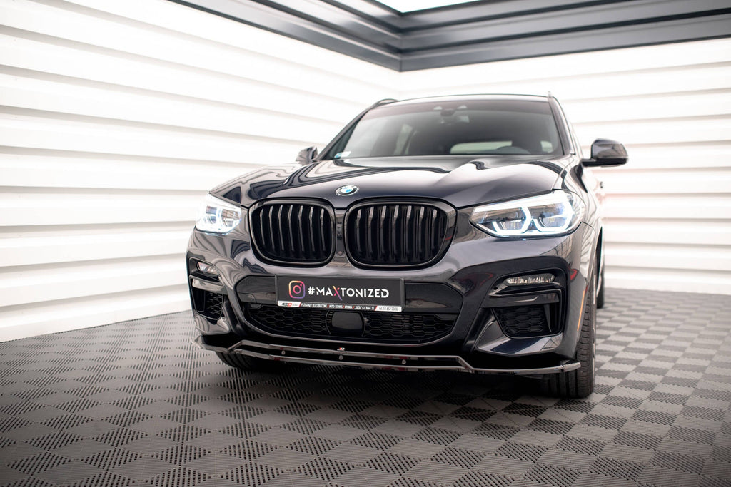 MAXTON DESIGN FRONT SPLITTER V.1 BMW X3 G01 M-PACK