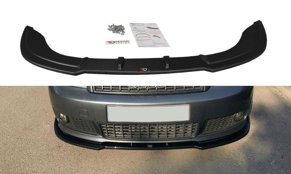 MAXTON DESIGN FRONT SPLITTER V.2 AUDI A4 S-LINE B6