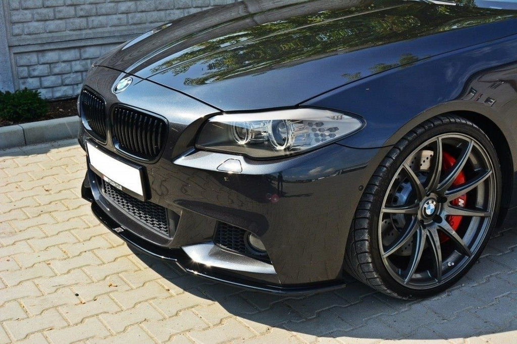 MAXTON DESIGN FRONT SPLITTER V.2 BMW 5 F10/F11 MPACK