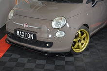 Load image into Gallery viewer, MAXTON DESIGN FRONT SPLITTER V.2 FIAT 500 HATCHBACK PREFACE