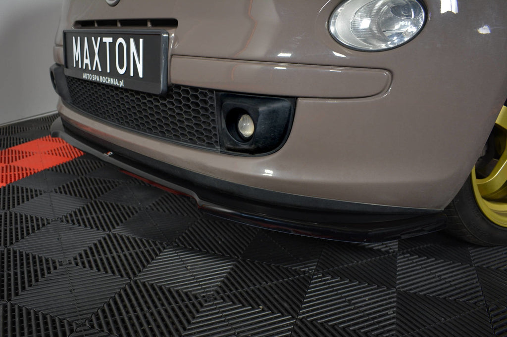 MAXTON DESIGN FRONT SPLITTER V.2 FIAT 500 HATCHBACK PREFACE