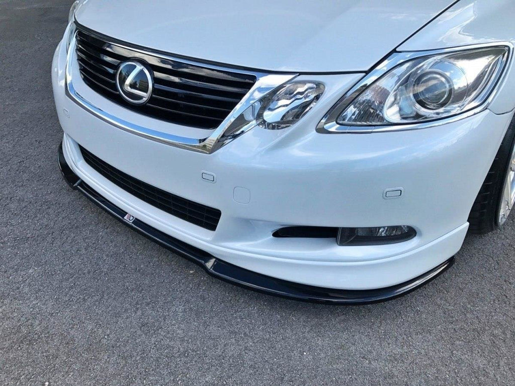 MAXTON DESIGN FRONT SPLITTER V.2 LEXUS GS 300 MK3 FACELIFT