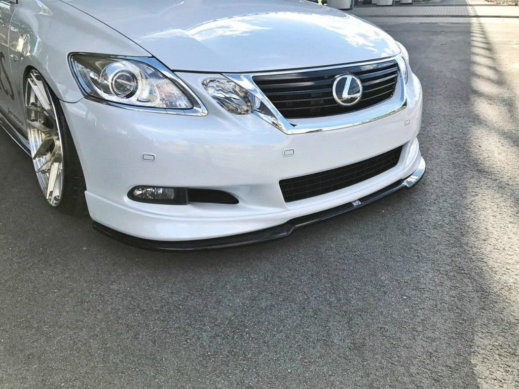 MAXTON DESIGN FRONT SPLITTER V.2 LEXUS GS 300 MK3 FACELIFT