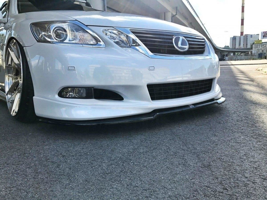 MAXTON DESIGN FRONT SPLITTER V.2 LEXUS GS 300 MK3 FACELIFT