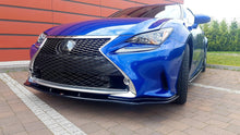 Load image into Gallery viewer, MAXTON DESIGN FRONT SPLITTER V.2 LEXUS RC