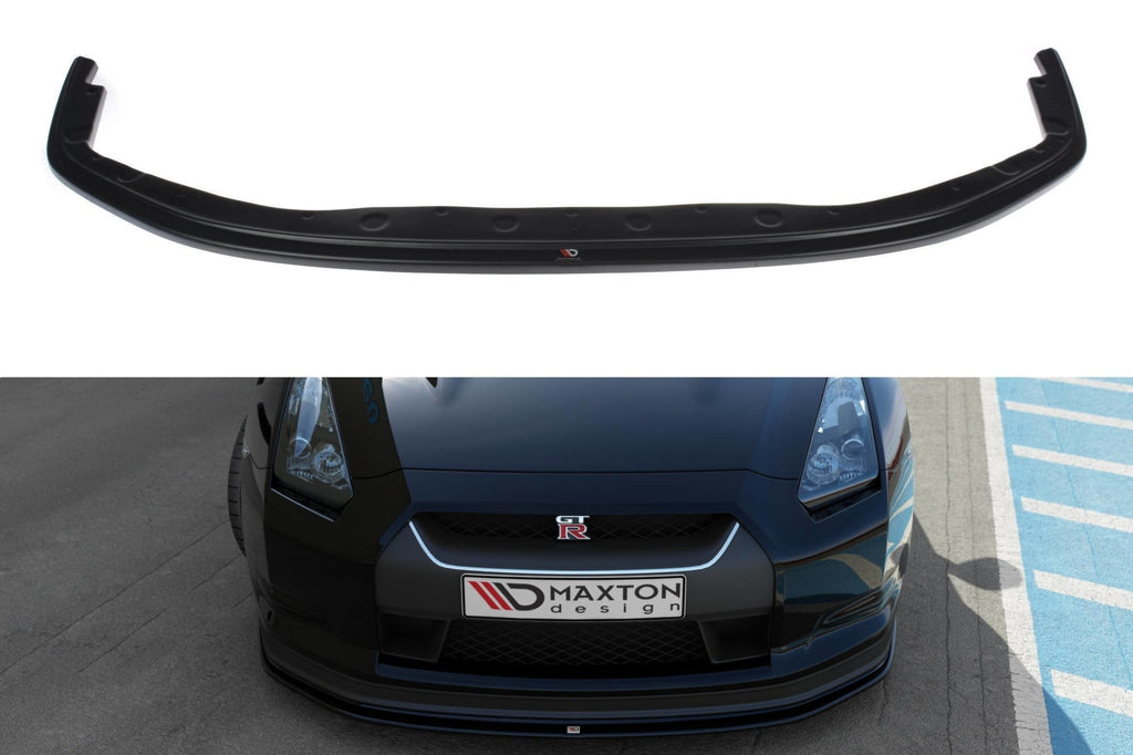 MAXTON DESIGN FRONT SPLITTER V.2 NISSAN GT-R PREFACE COUPE (R35-SERIES)