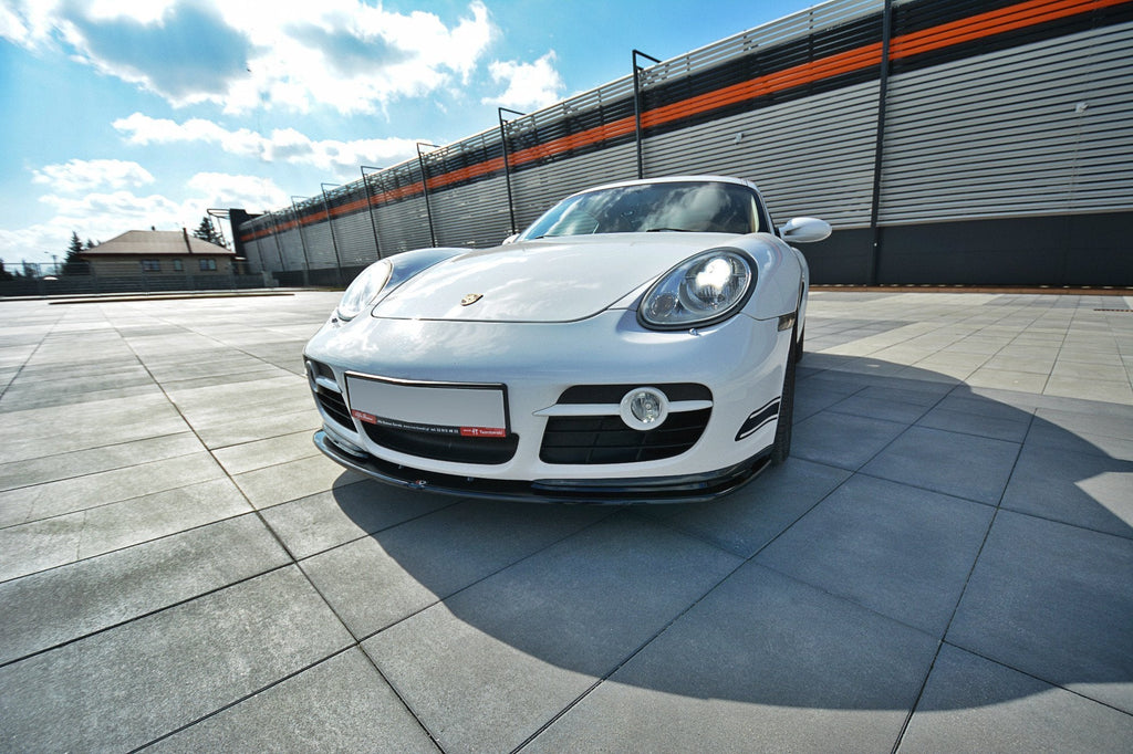 MAXTON DESIGN FRONT SPLITTER V.2 PORSCHE CAYMAN S 987C