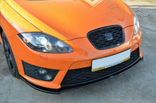 Load image into Gallery viewer, MAXTON DESIGN FRONT SPLITTER V.2 SEAT LEON MK2 CUPRA / FR (FACELIFT)