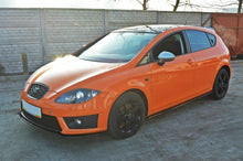 Load image into Gallery viewer, MAXTON DESIGN FRONT SPLITTER V.2 SEAT LEON MK2 CUPRA / FR (FACELIFT)