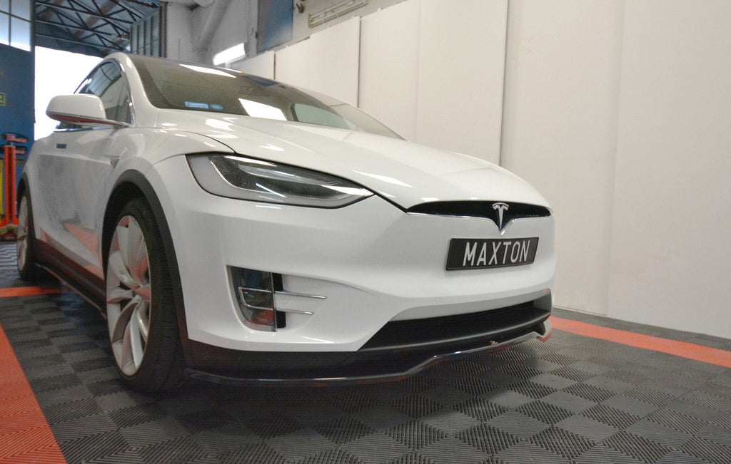 MAXTON DESIGN FRONT SPLITTER V.2 TESLA MODEL X