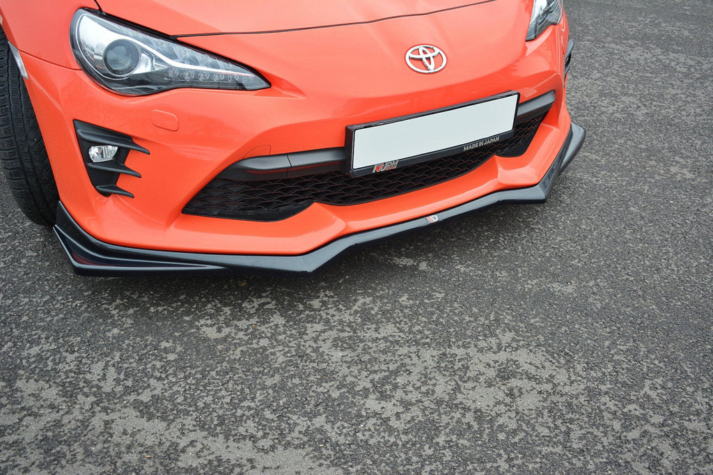 MAXTON DESIGN FRONT SPLITTER V.2 TOYOTA GT86 FACELIFT