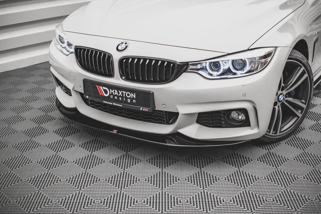 MAXTON DESIGN FRONT SPLITTER V.2 BMW 4 F32 M-PACK (GTS-LOOK)
