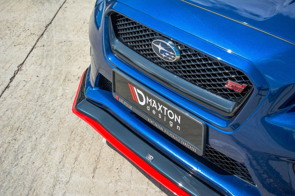 MAXTON DESIGN FRONT SPLITTER V.3 SUBARU WRX STI