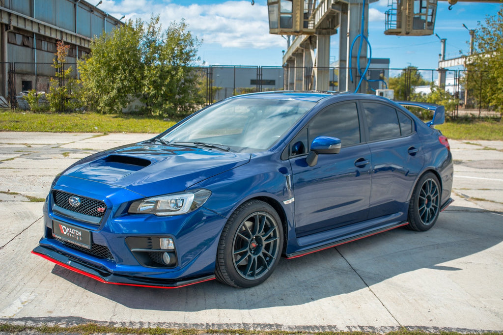 MAXTON DESIGN FRONT SPLITTER V.3 SUBARU WRX STI