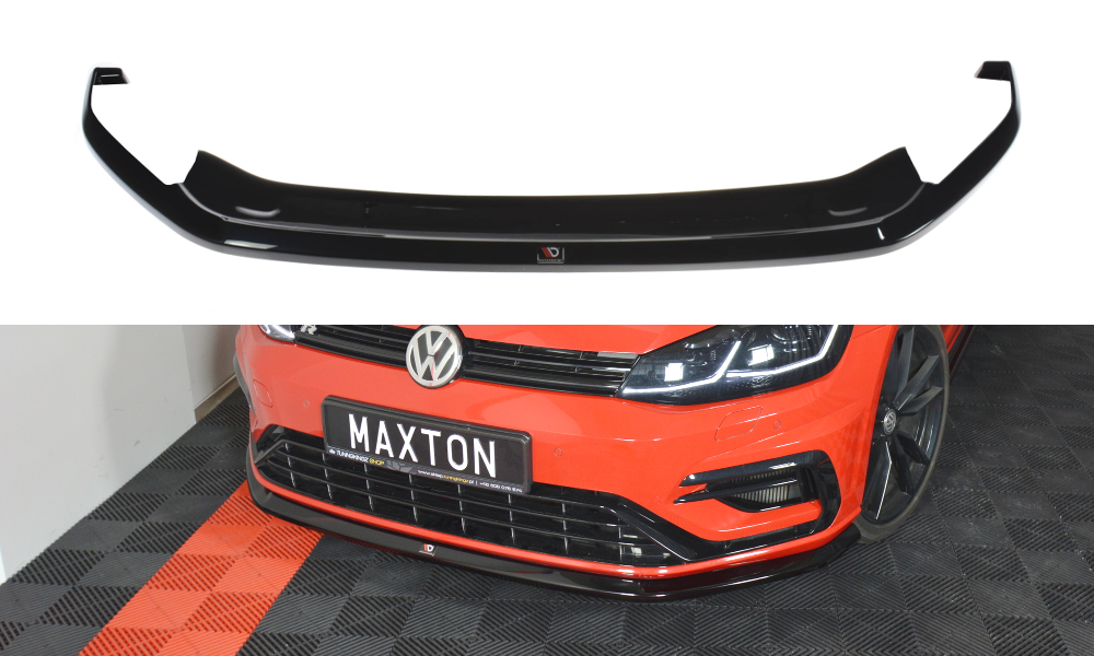 MAXTON DESIGN FRONT SPLITTER V.6 VW GOLF 7 R FACELIFT