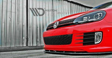 Load image into Gallery viewer, MAXTON DESIGN FRONT SPLITTER VER.2 VW GOLF VI (FOR GOLF GTI 35TH)