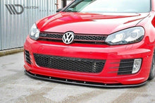 Load image into Gallery viewer, MAXTON DESIGN FRONT SPLITTER VER.2 VW GOLF VI (FOR GOLF GTI 35TH)