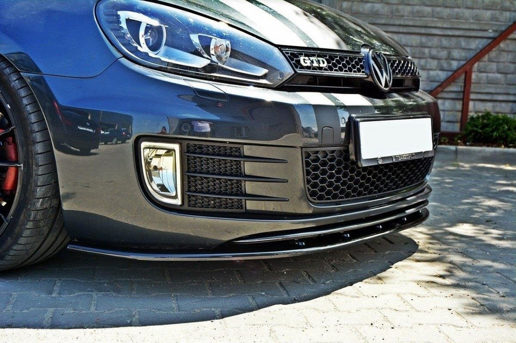 MAXTON DESIGN FRONT SPLITTER VER.2 VW GOLF VI GTI