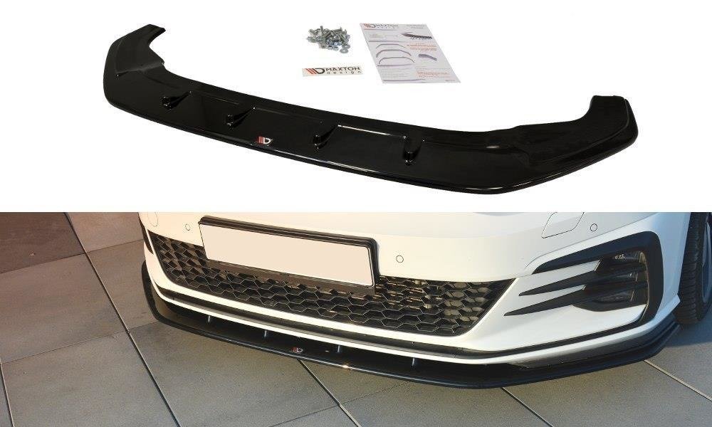 MAXTON DESIGN FRONT SPLITTER VW GOLF VII GTI FACELIFT V.1