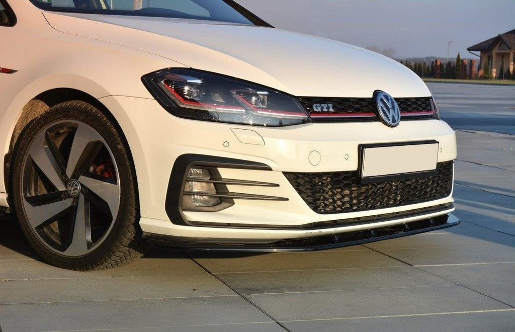 MAXTON DESIGN FRONT SPLITTER VW GOLF VII GTI FACELIFT V.1