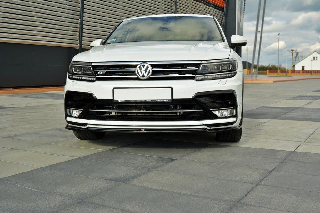 MAXTON DESIGN FRONT SPLITTER VW TIGUAN MK2 R-LINE