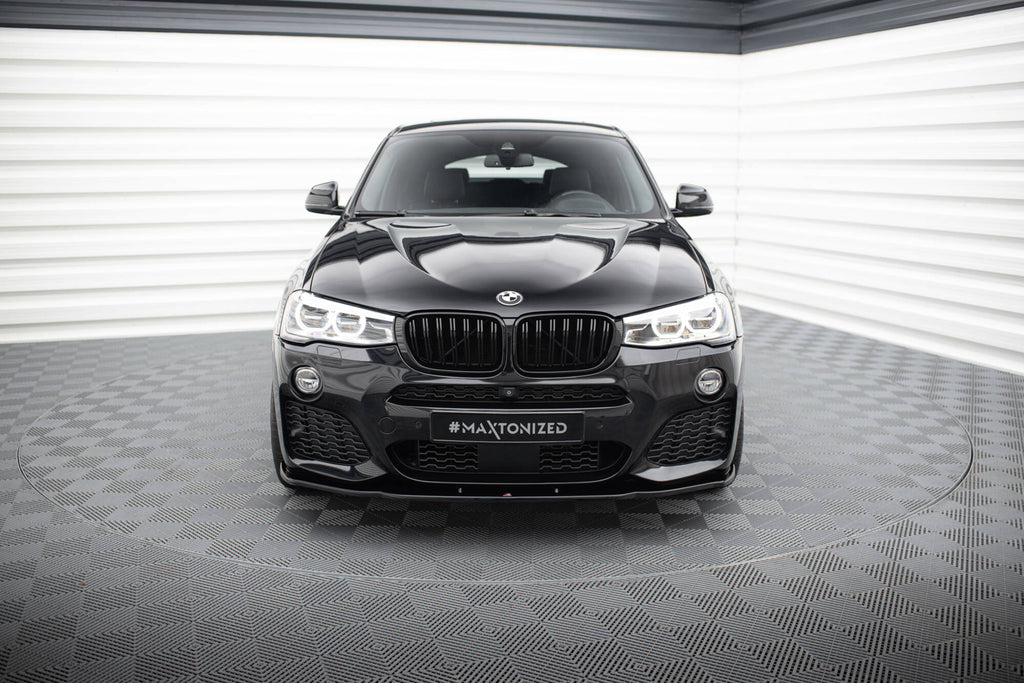 MAXTON DESIGN FRONT SPLITTER BMW X4 M-PACK
