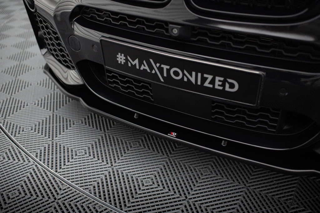 MAXTON DESIGN FRONT SPLITTER BMW X4 M-PACK