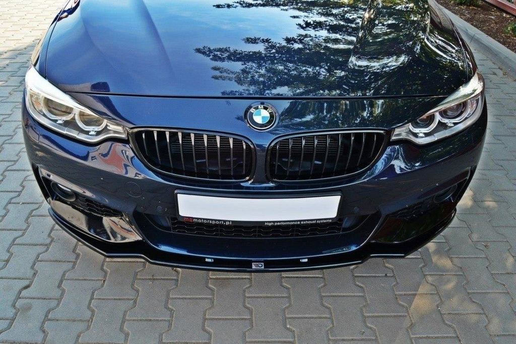 MAXTON DESIGN FRONT SPLITTER V.1 BMW 4 F32 M-PACK