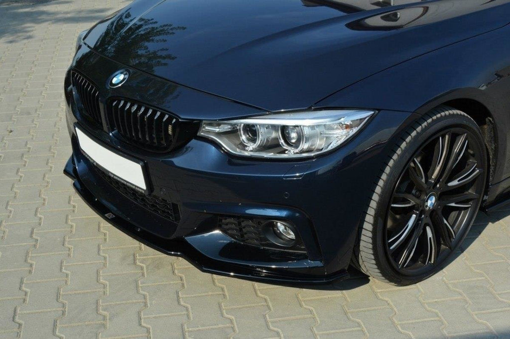 MAXTON DESIGN FRONT SPLITTER V.1 BMW 4 F32 M-PACK