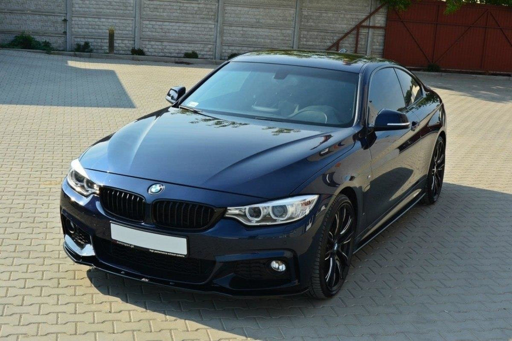 MAXTON DESIGN FRONT SPLITTER V.1 BMW 4 F32 M-PACK