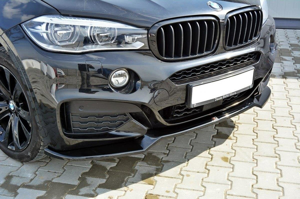 MAXTON DESIGN FRONT SPLITTER V.1 BMW X6 F16 MPACK