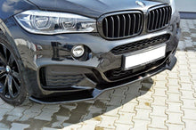 Load image into Gallery viewer, MAXTON DESIGN FRONT SPLITTER V.1 BMW X6 F16 MPACK