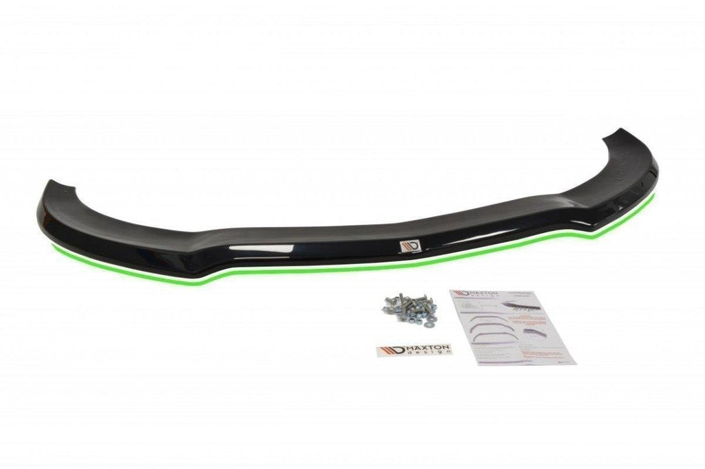 MAXTON DESIGN FRONT SPLITTER V.1 MERCEDES CLA 45 AMG C117 (PREFACE)