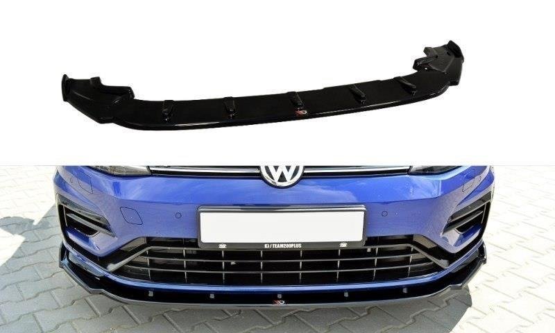 MAXTON DESIGN FRONT SPLITTER V.1 VW GOLF VII R (FACELIFT)