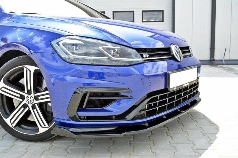 MAXTON DESIGN FRONT SPLITTER V.1 VW GOLF VII R (FACELIFT)