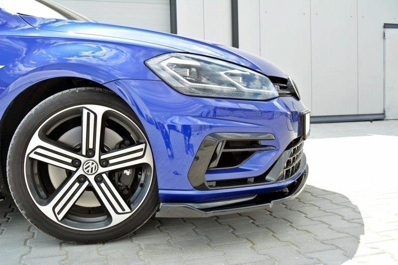 MAXTON DESIGN FRONT SPLITTER V.1 VW GOLF VII R (FACELIFT)