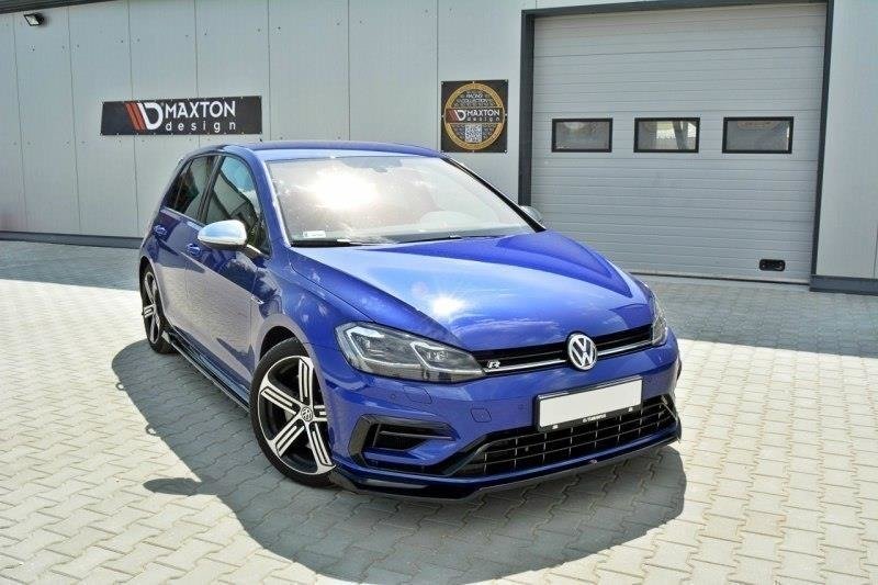 MAXTON DESIGN FRONT SPLITTER V.2 VW GOLF VII R (FACELIFT)